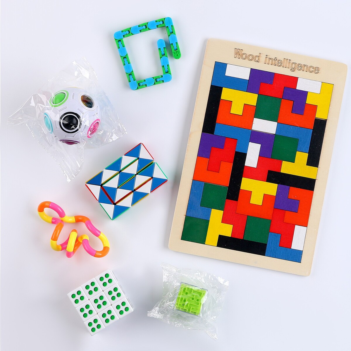 фото Набор головоломок-антистресс 1 (7 предметов) puzzle