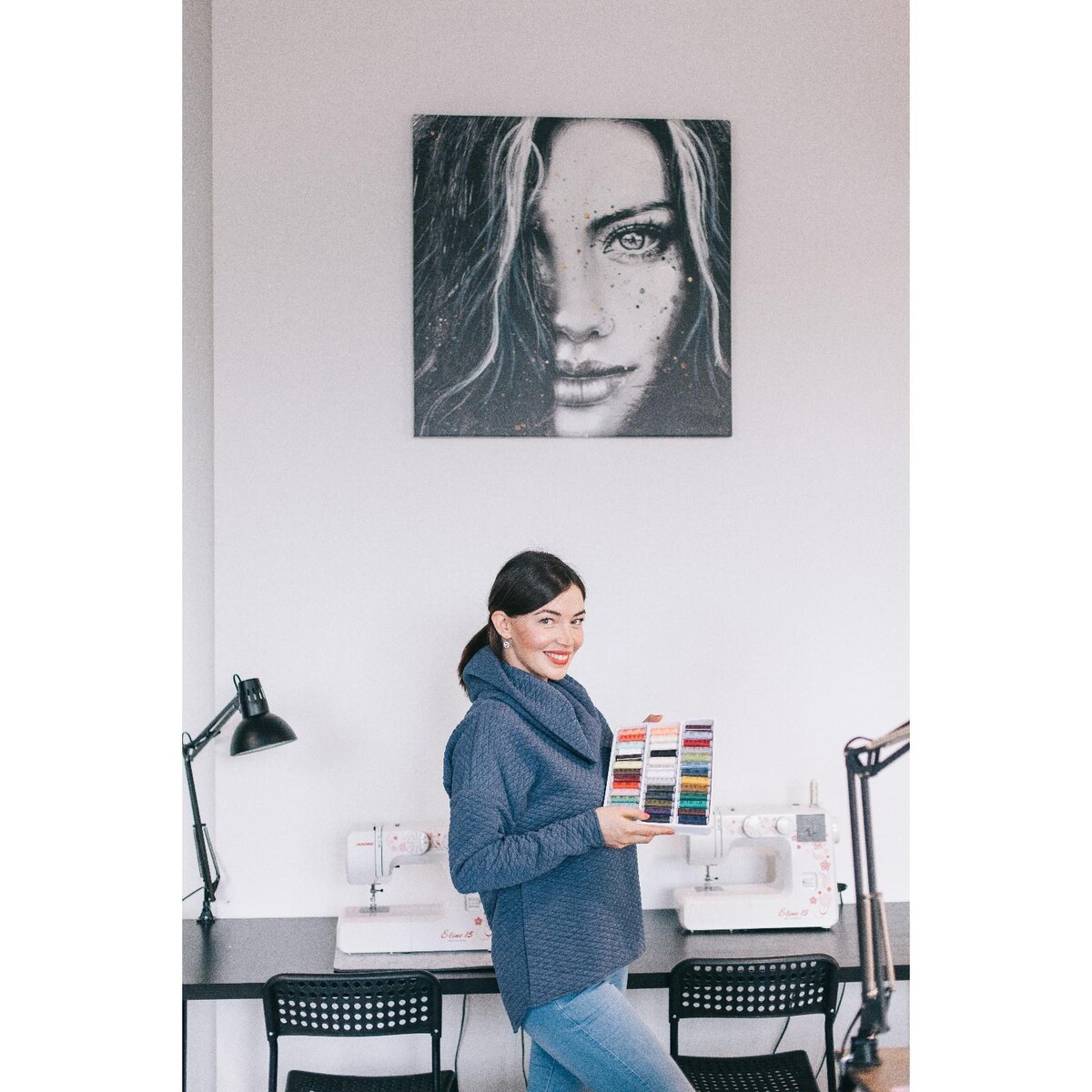 фото Набор ниток 40/2, 39 шт, 50 м, цвет разноцветный no brand