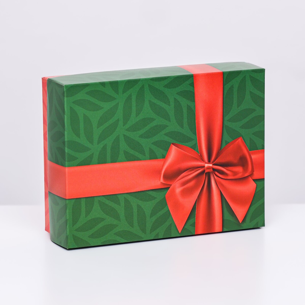Подарочная коробка сборная подарочная коробка сборная с окном 11 5 х 11 5 х 3 см алый