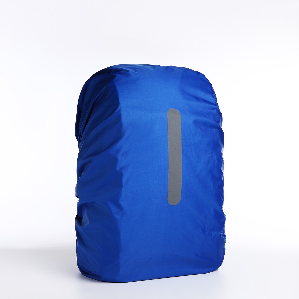 Чехол для рюкзака водоотталкивающий, 45 л, светоотражающая полоса, цвет синий чехол для одежды доляна 60×160 см peva синий прозрачный