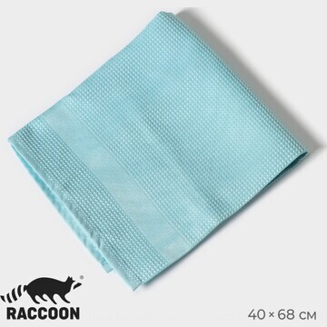 Салфетка для уборки большая raccoon, 40×