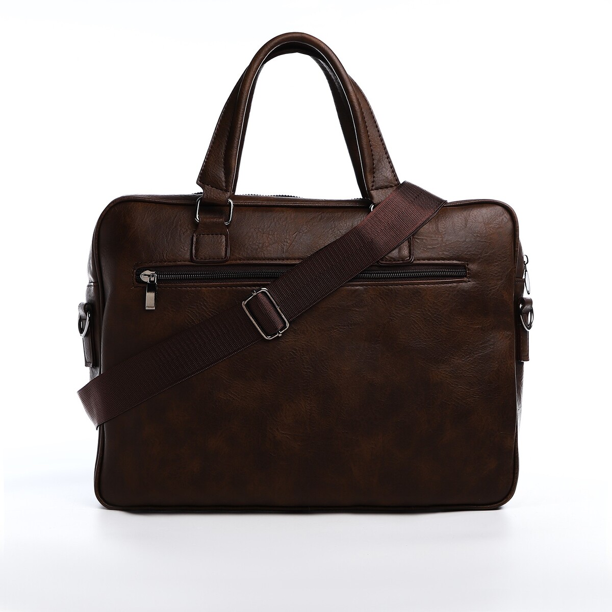 фото Сумка мужская, цвет коричневый no brand