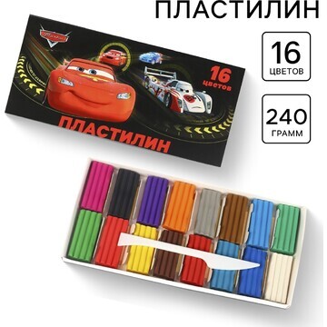 Пластилин 16 цветов 240 г