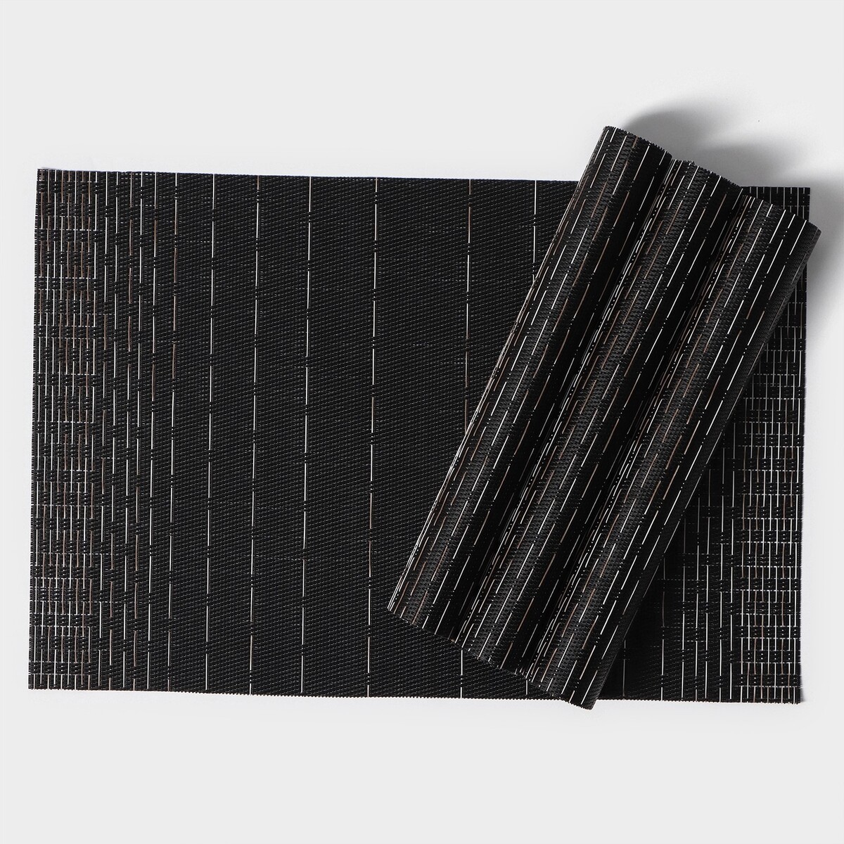 Набор салфеток Доляна, цвет черный, размер 30 х 45 06490524 - фото 2