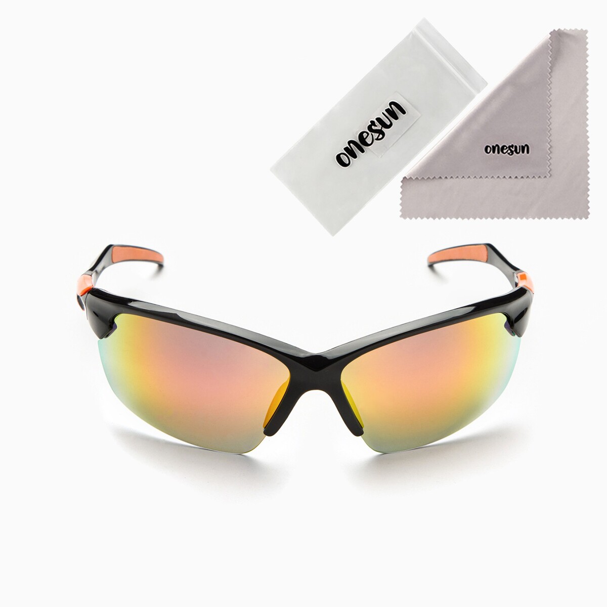 Очки солнцезащитные спортивные очки солнцезащитные uv400 дужка 14 7 см ширина 14 4 см линза 7 х 5 5 см