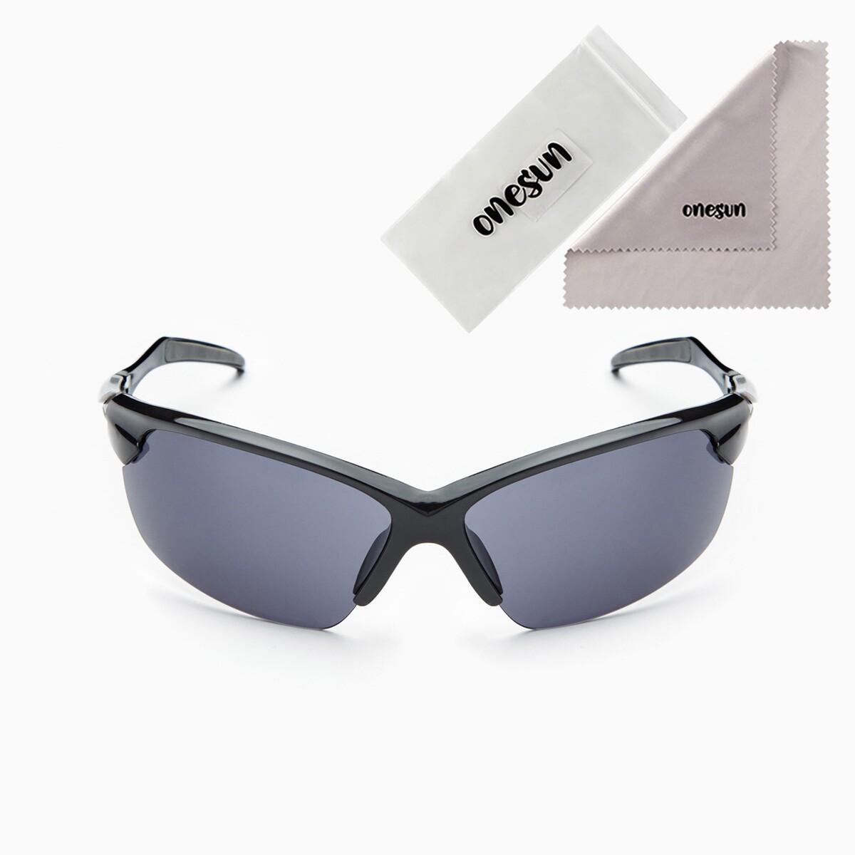 Очки солнцезащитные спортивные очки солнцезащитные uv400 дужка 14 7 см ширина 14 4 см линза 7 х 5 5 см синие