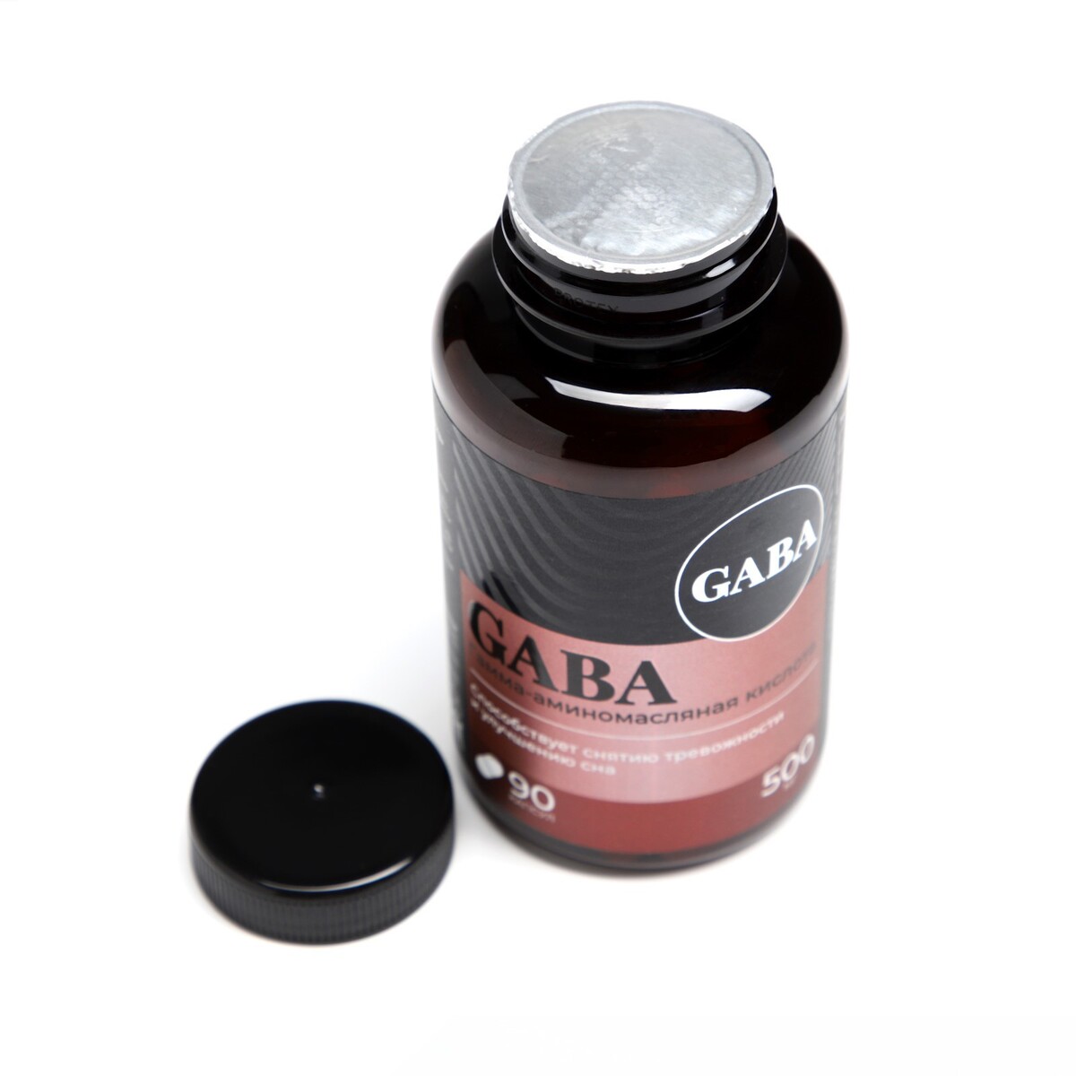 Бады gaba, габа аминокислота, успокоительное для взрослых, 90 капсул Onlylife 06492033 - фото 4