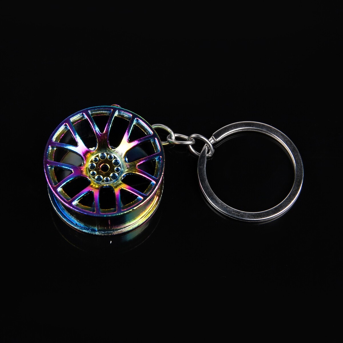 Брелок для ключей cartage, колесо, металл, перламутровый Cartage 06501549 - фото 2