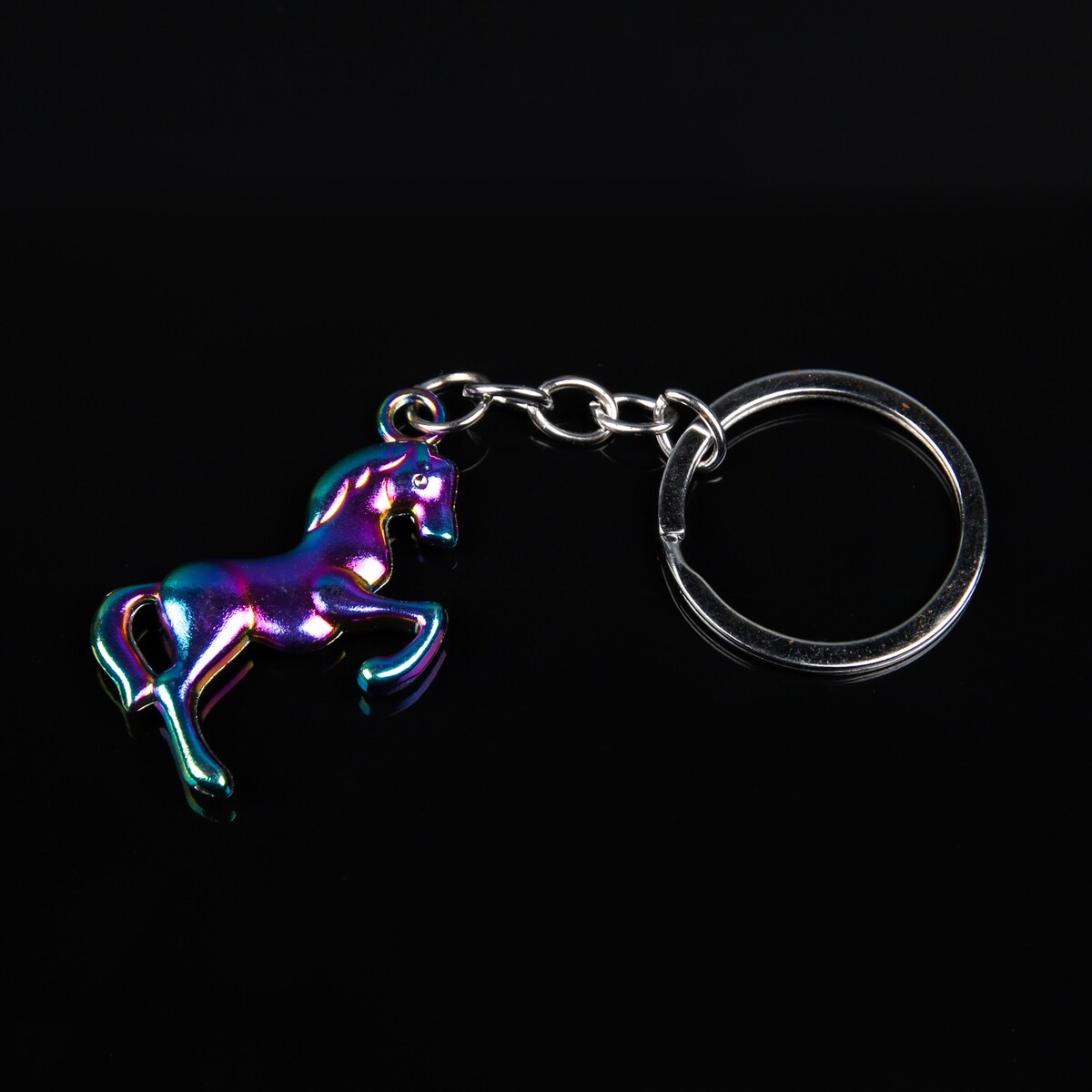 Брелок для ключей cartage, лошадь, металл, перламутровый Cartage 06501572 - фото 2