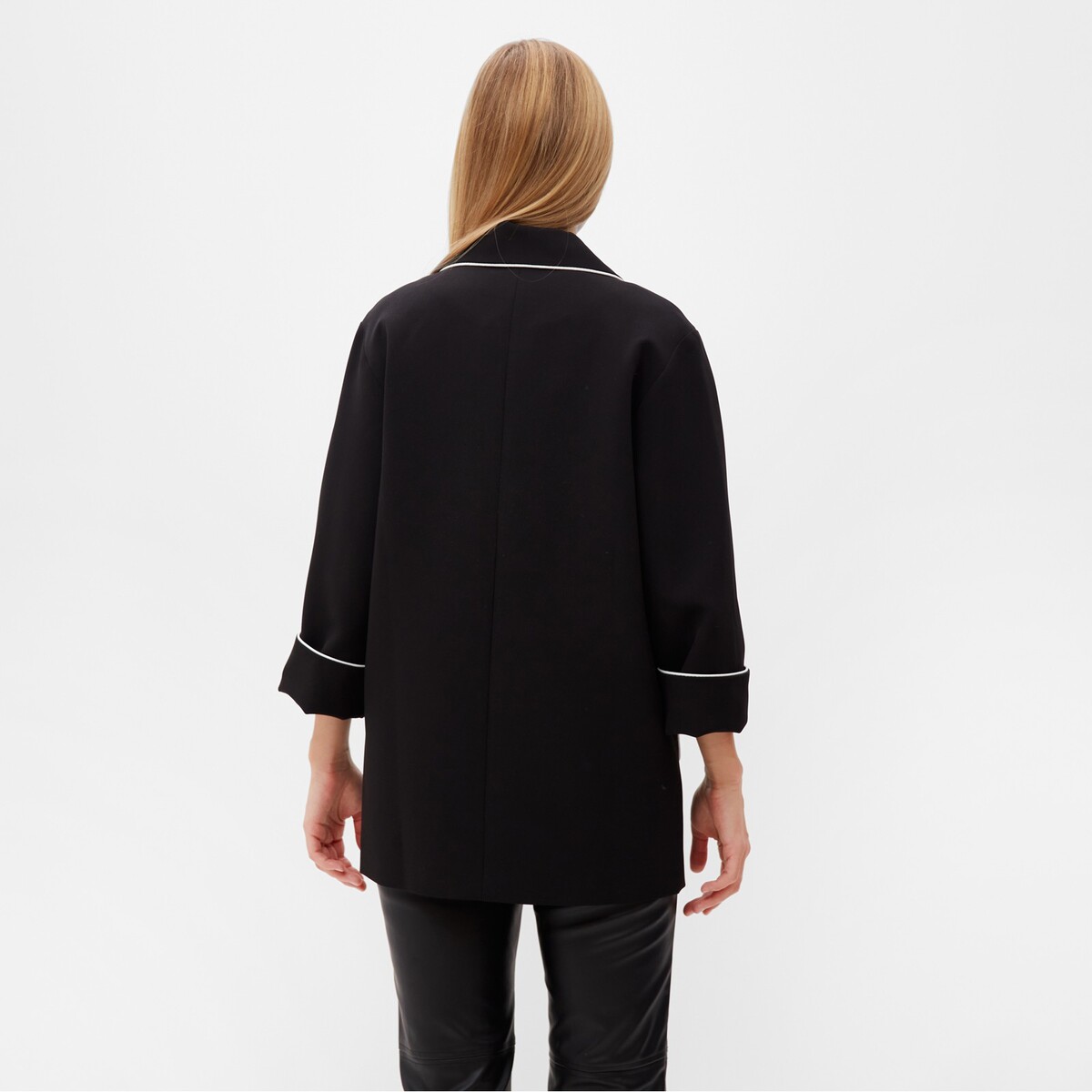 Пиджак MINAKU, размер 42, цвет черный 06501701 - фото 4
