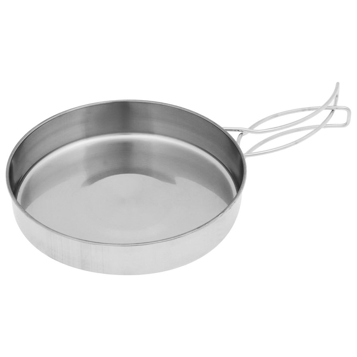 фото Набор посуды maclay, походный: 2 кружки, 2 миски, сковорода, 2 кастрюли, нержавеющая сталь