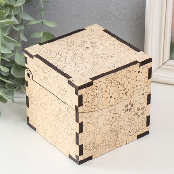Шкатулка-куб для росписи