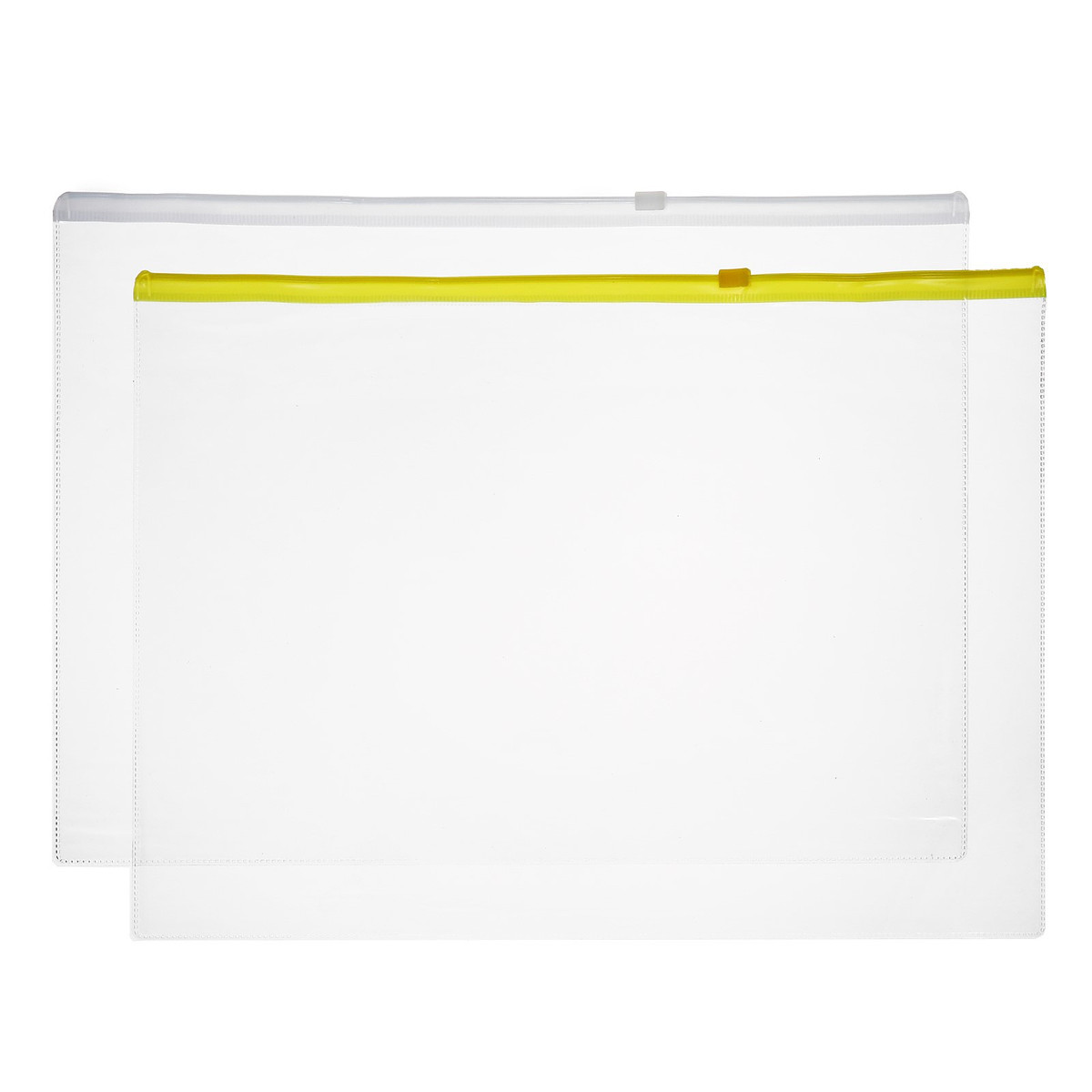 

Набор папка-конверт на молнии формат а4, 120 мкр, 2 штуки, 2 цвета, прозрачная, на молнии 33×23.7 см, Серый;желтый