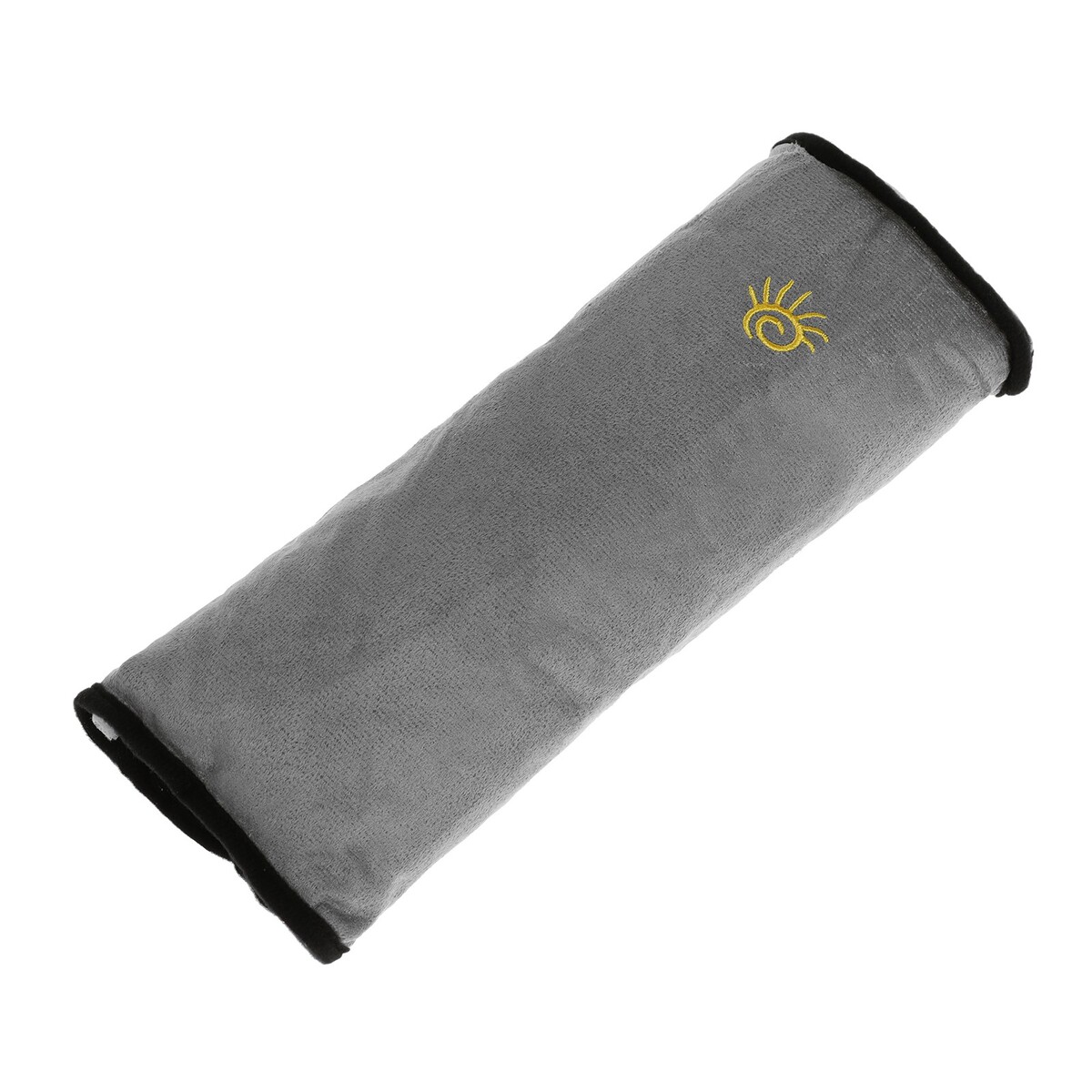 Накладная подушка на ремень безопасности, 28 см, серая