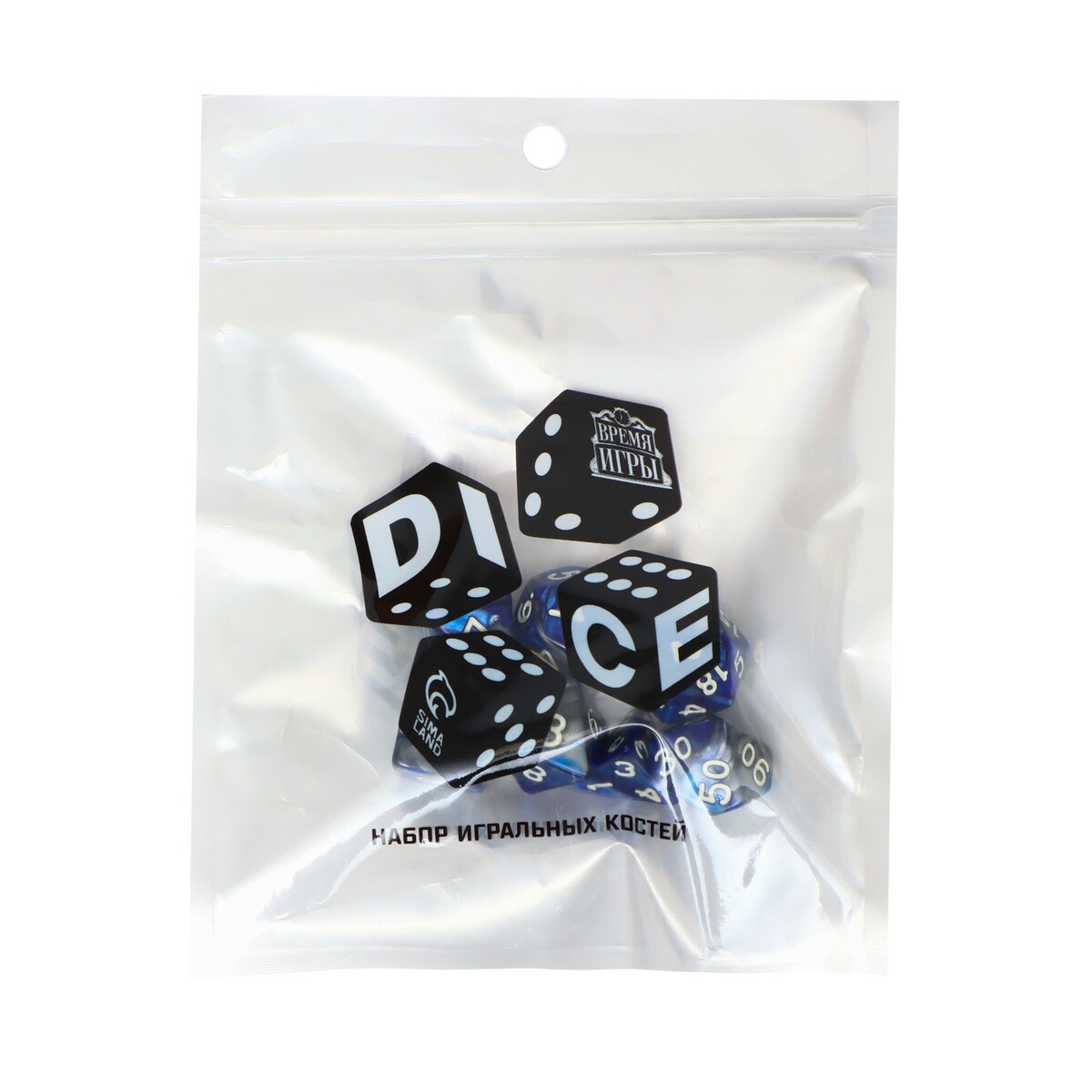 Набор кубиков для d&d (dungeons and dragons, днд) Время игры 06634207 - фото 2