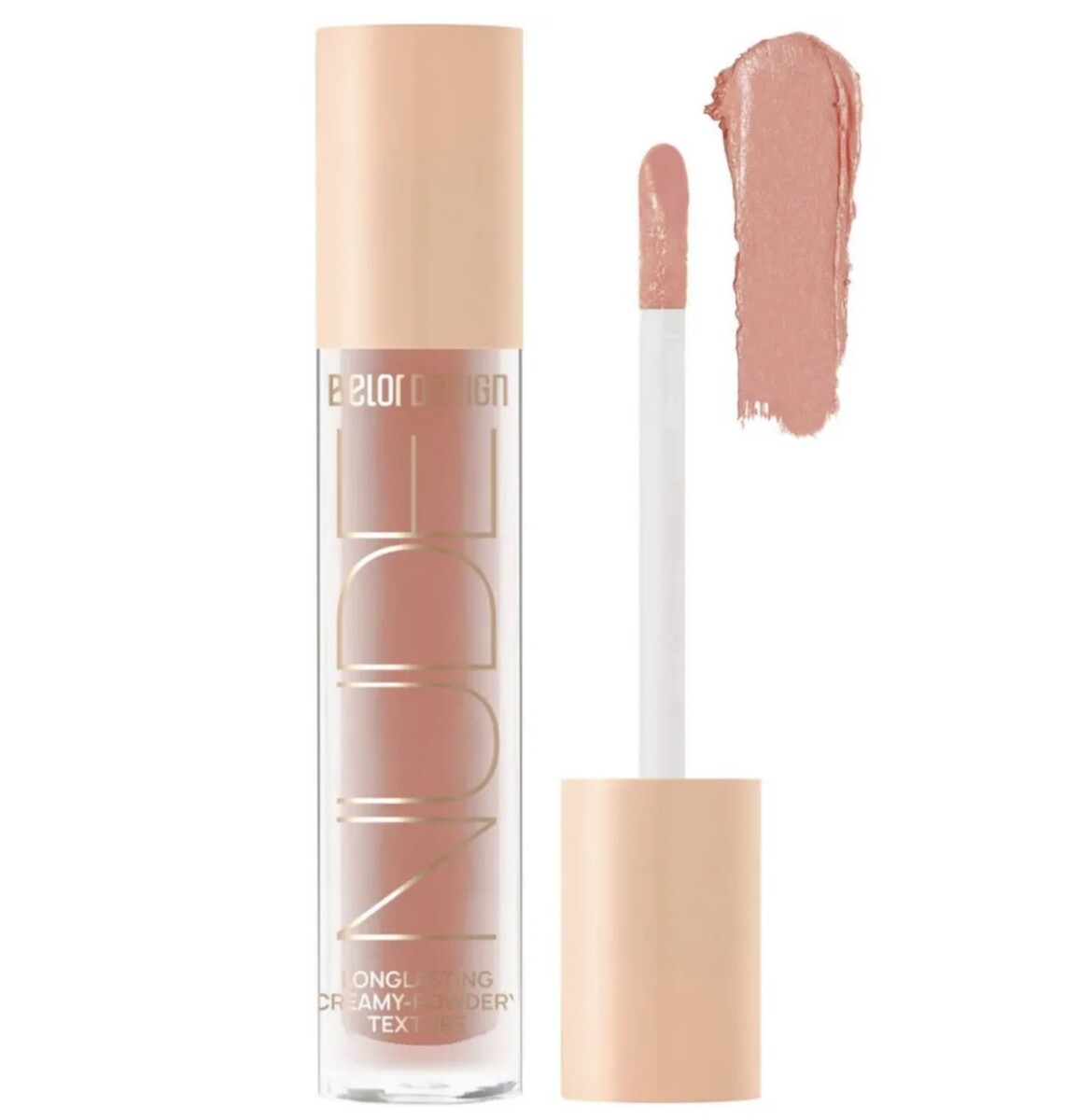 

Тени жидкие матовые nude harmony тон 5 nevermind 4.6г, Бежевый