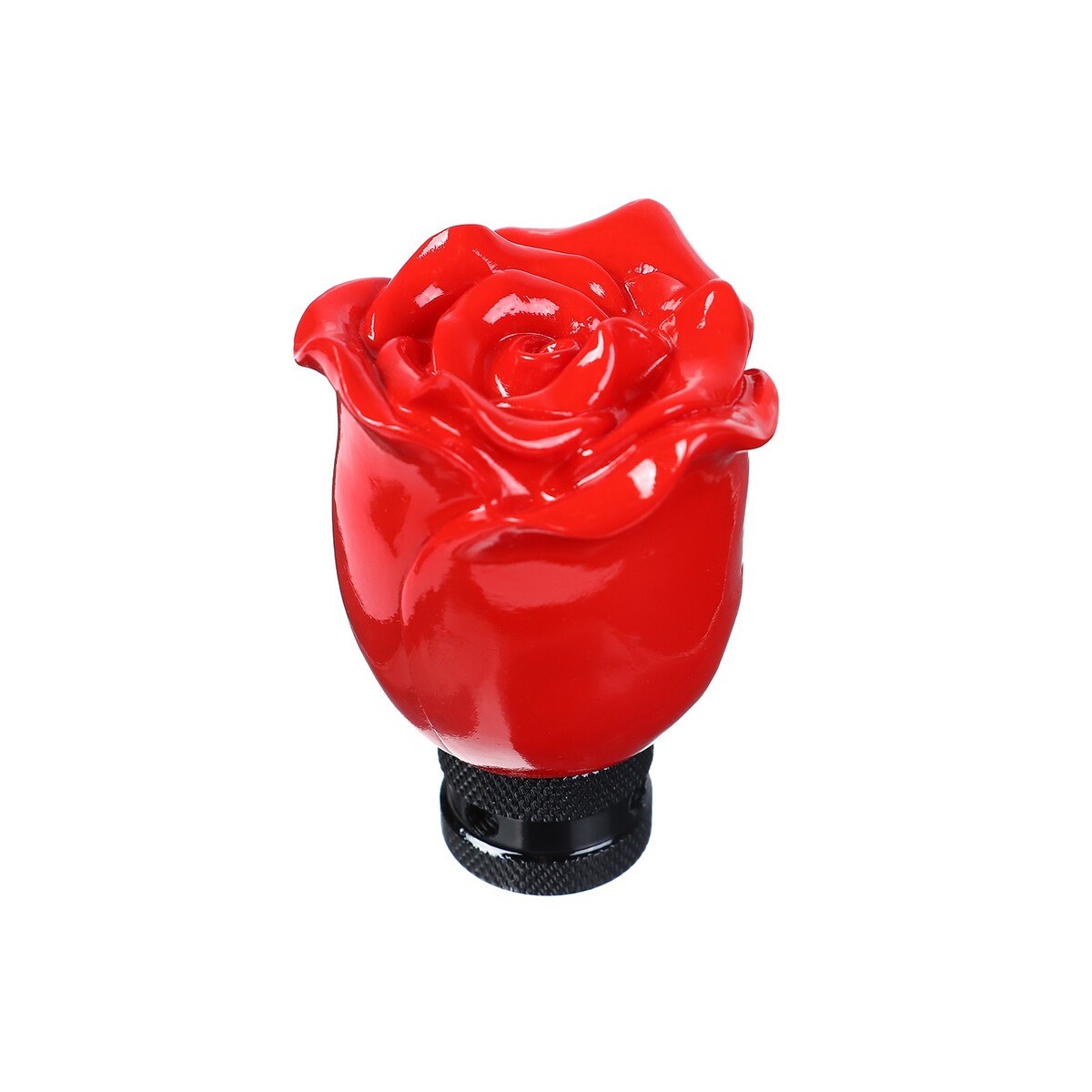 Ручка кпп роза, под диаметр 8/10/12 мм, красный подложка для торта с отверстием d 16 см диаметр отверстия 1 см