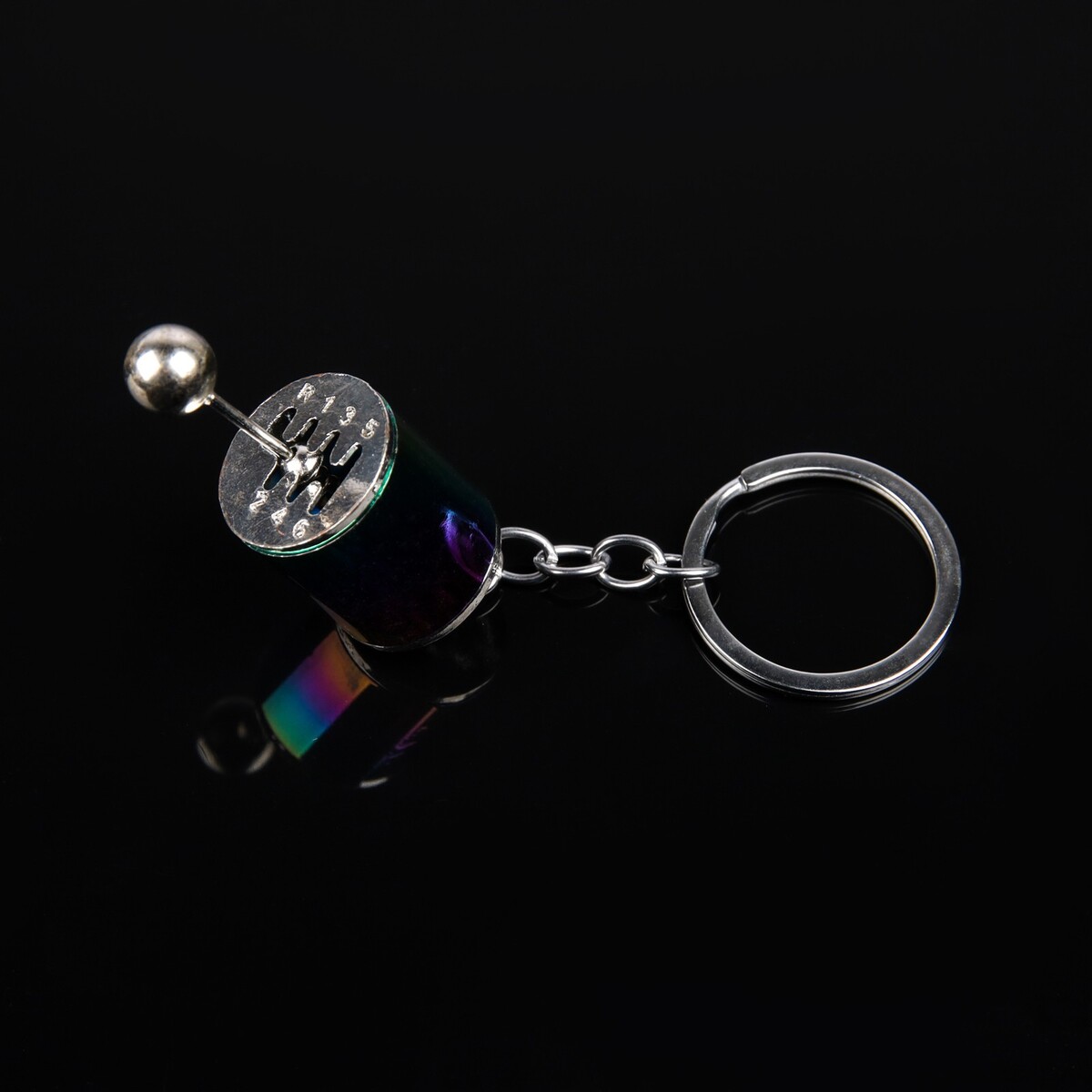 Брелок для ключей cartage, коробка передач, металл, перламутровый Cartage, цвет разноцветный 06652553 - фото 2