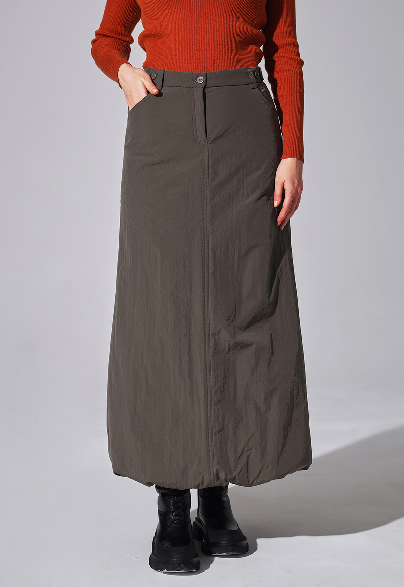 Юбка Dimma Fashion Studio, размер 42, цвет коричневый 06679822 - фото 1