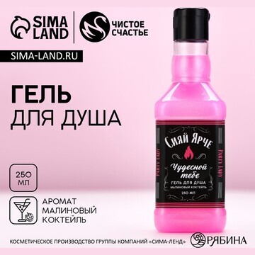 Гель для душа во флаконе виски party lad