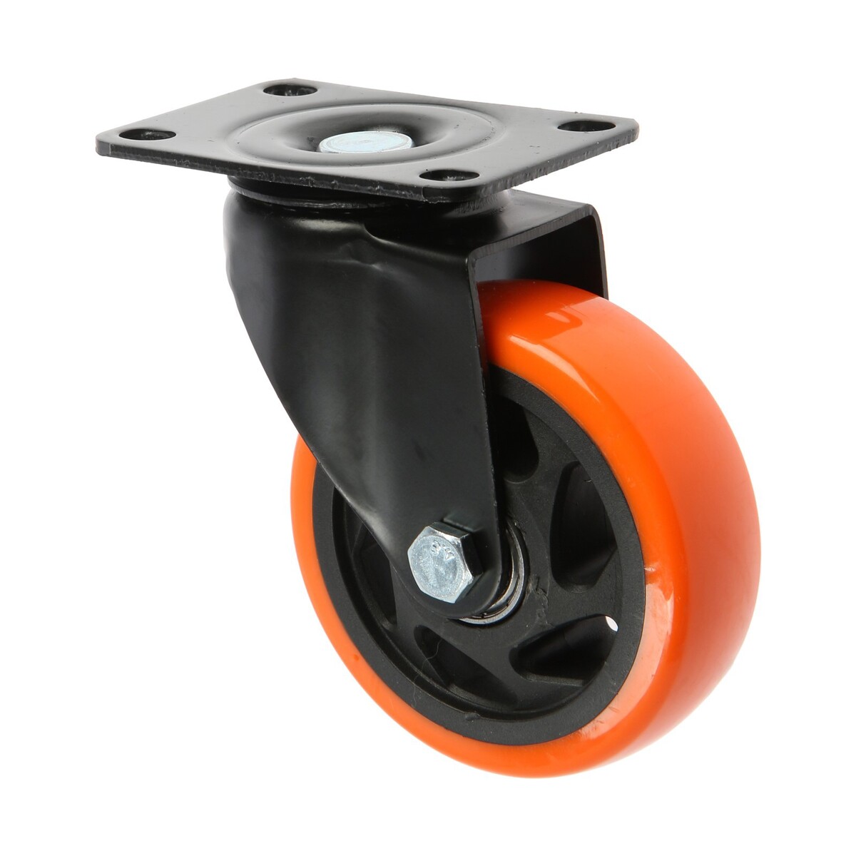 

Колесо мебельное cappio, d=100 мм, поворотное, покрытие pvc, Оранжевый