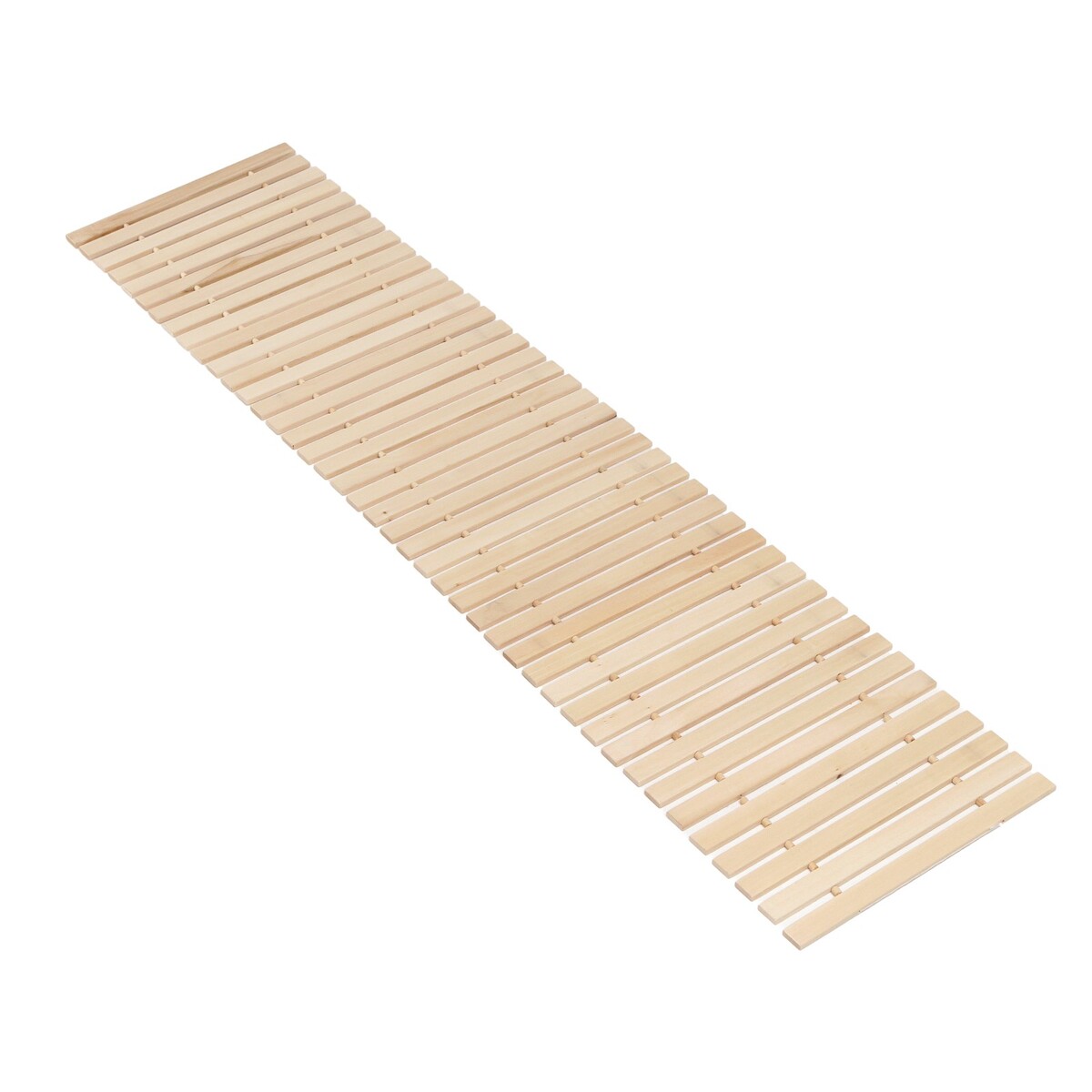 Коврик-лежак для бани, деревянный, 45х200 см лежак с подушкой мех сатин периотек 40 х 40 х 16 см серый