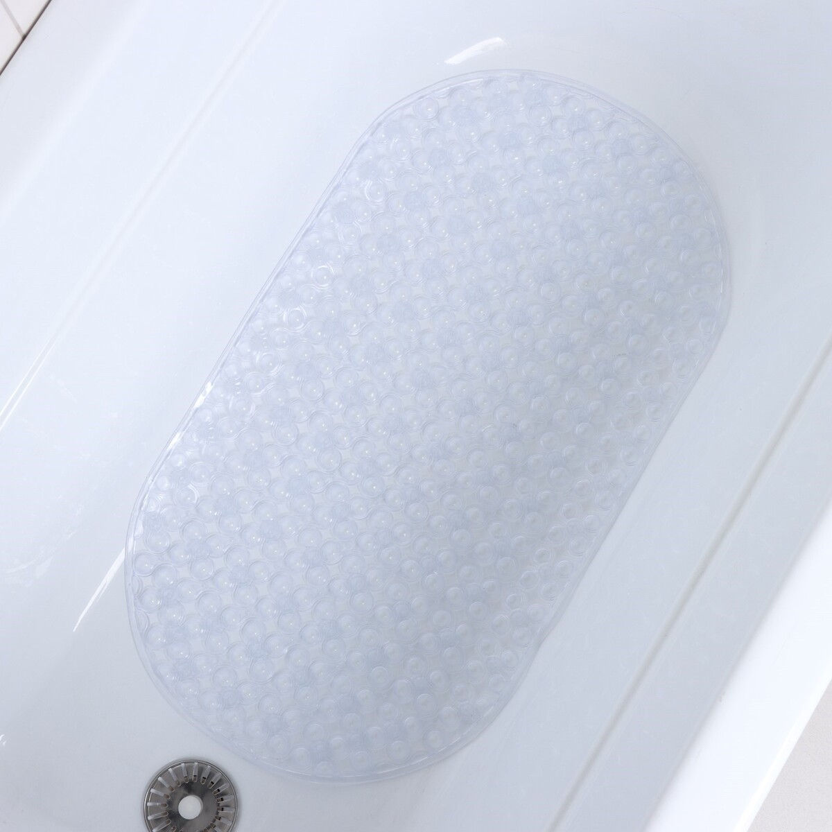 Коврик противоскользящий спа в ванну на присосках доляна Доляна, цвет прозрачный 06736868 - фото 2