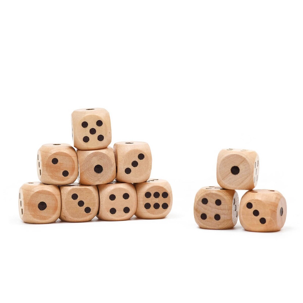 Кости игральные, 1.4 х 1.4 см, набор 100 шт, деревянные кости игральные pandora box studio d6 деревянные 25 мм 2 шт