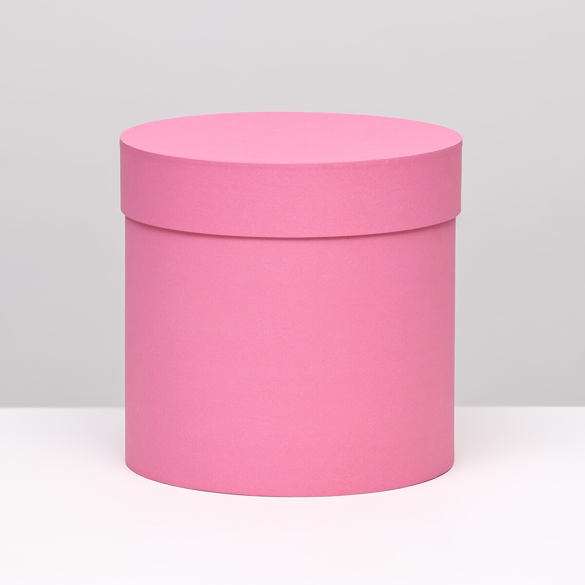 Шляпная коробка розовая, 18 х 18 см резинка шляпная 3 мм 10 ± 0 5 м белый