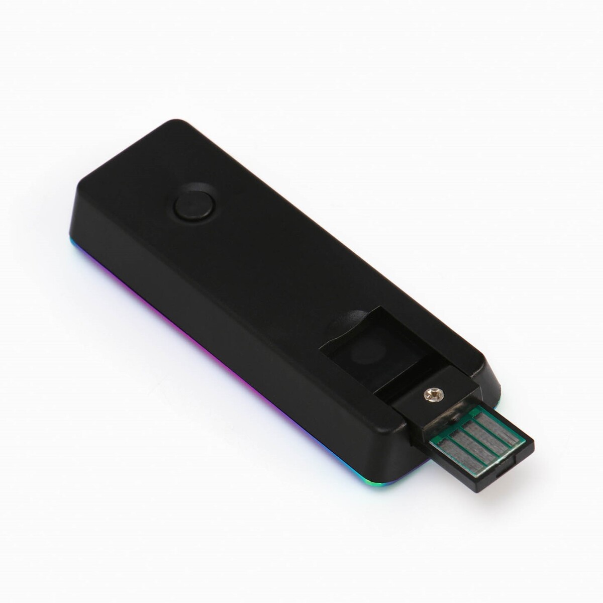 фото Зажигалка электронная, usb, спираль, фонарик, 2.5 х 7.5 см, желтая no brand