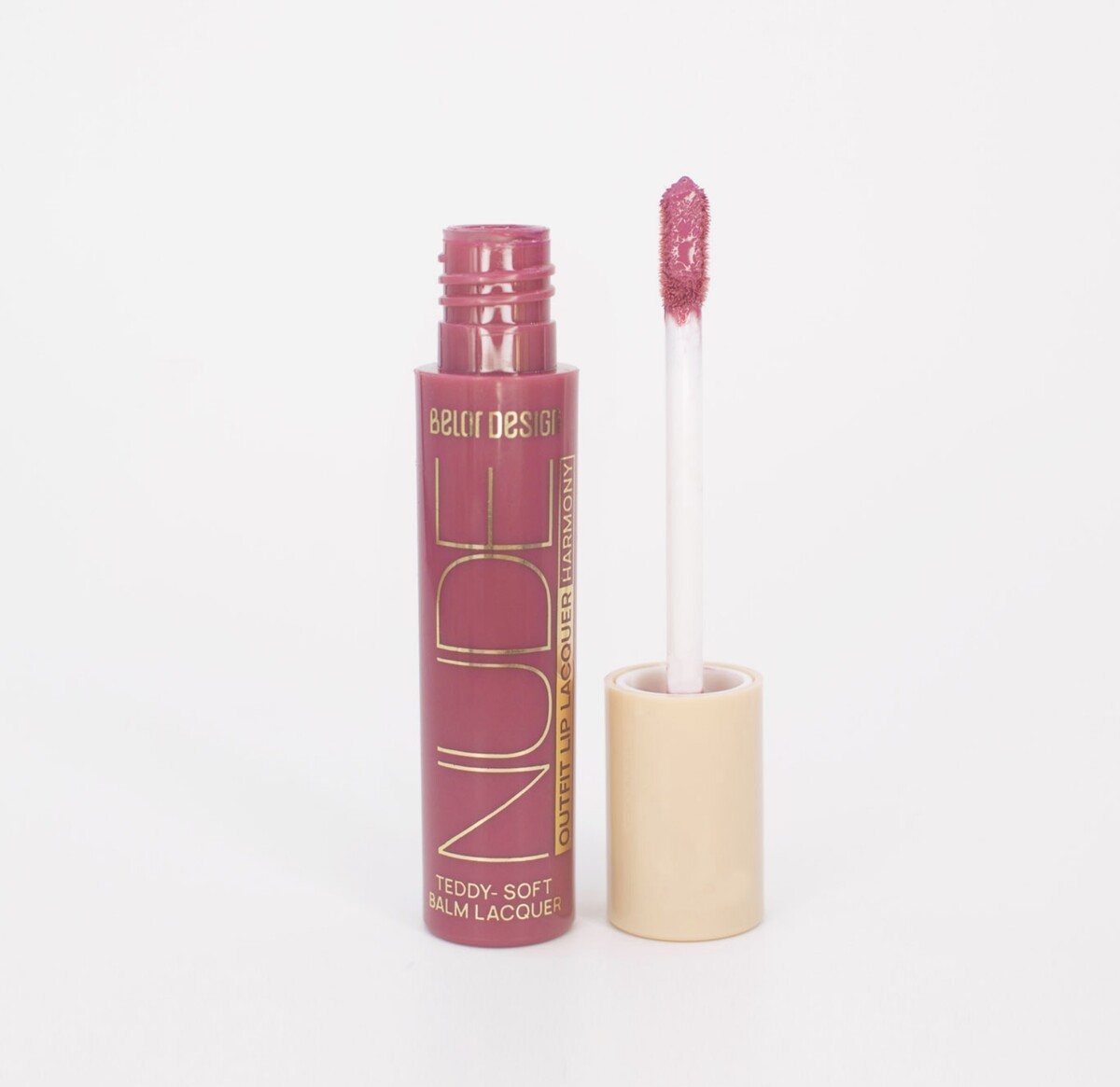 

Блеск для губ лаковый nude harmony outfit lip тон 25 bouquet