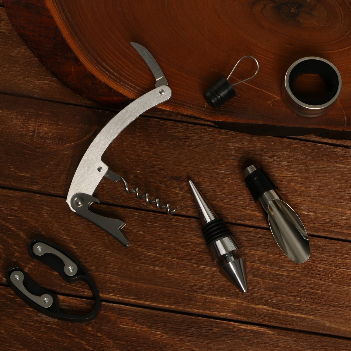 фото Подарочный набор для вина дорого внимание