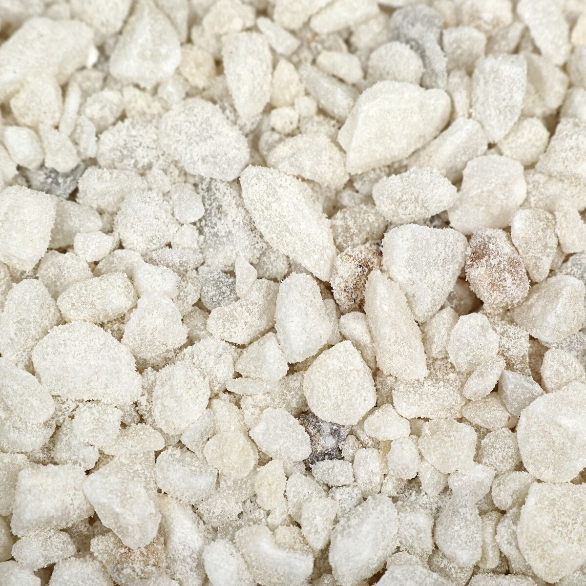 Мраморная крошка 2,5 - 7 мм, 10 кг, белая Пижон Аква, цвет белый 06998103 - фото 2