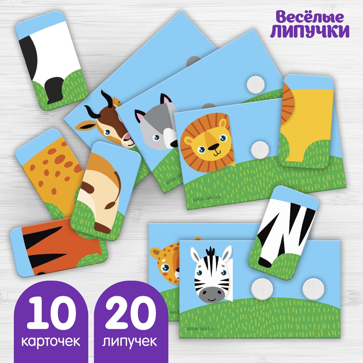 

Игра на липучках, Разноцветный