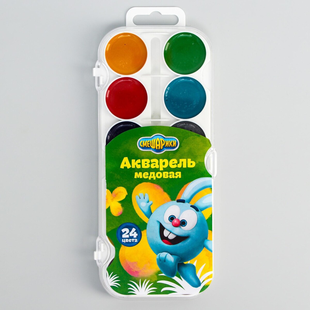 

Акварель 24 цвета,