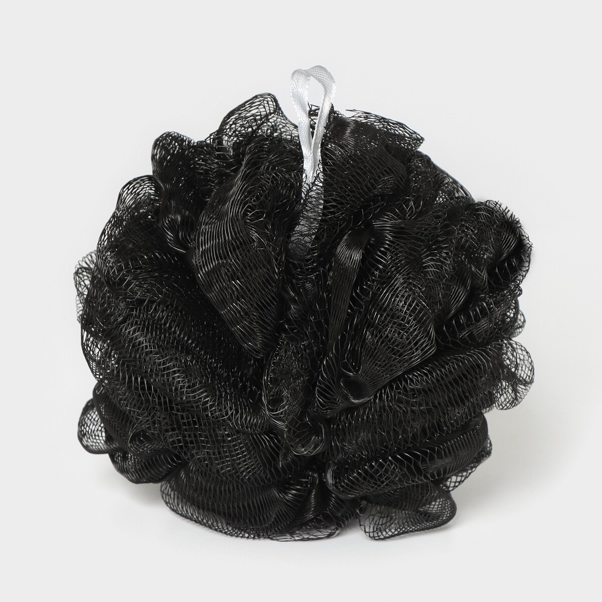 Мочалка - шар для тела cupellia spa, 50 гр, цвет черный