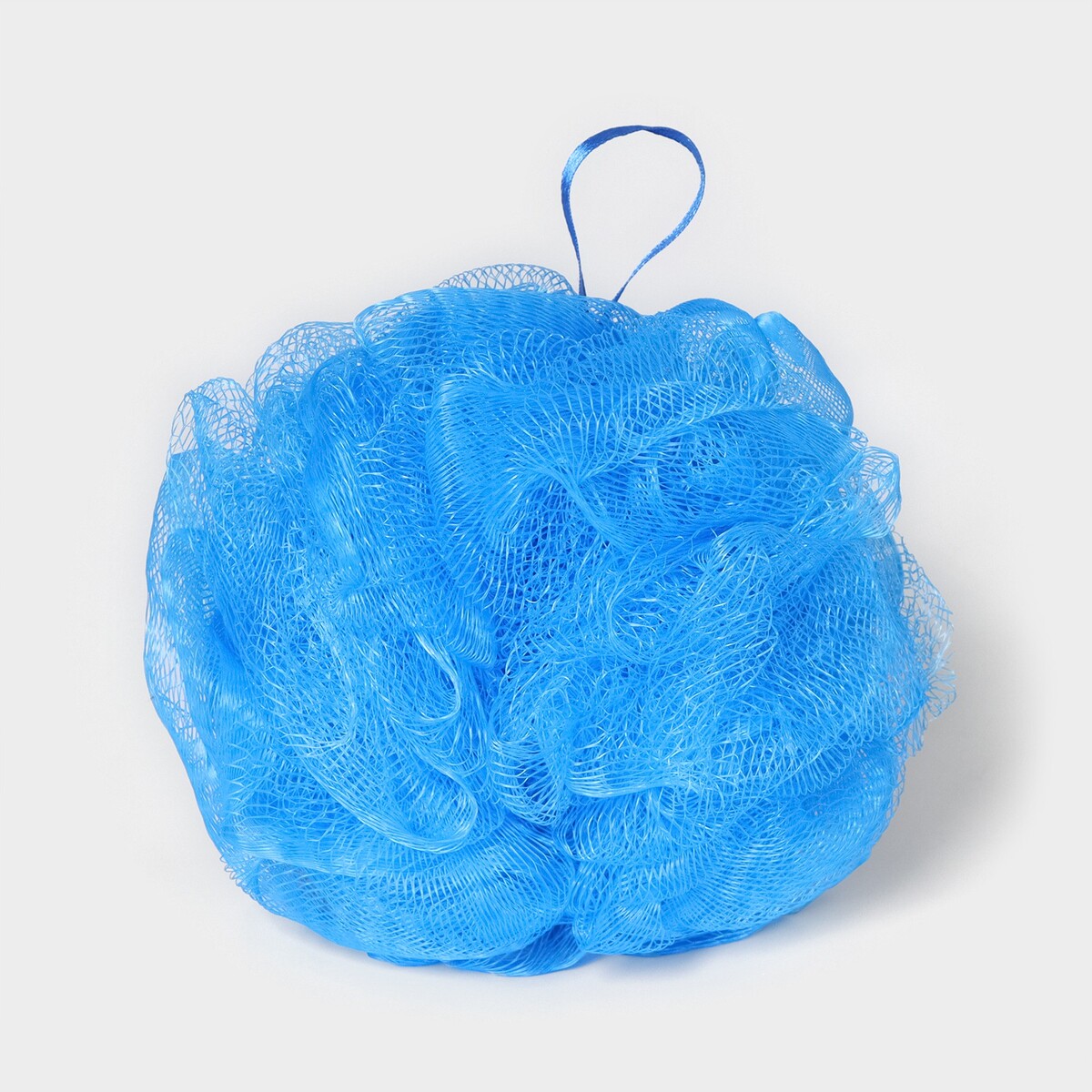 Мочалка - шар для тела cupellia spa, 50 гр, цвет синий мочалка ракушка для тела cupellia spa 46 гр