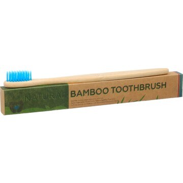 Зубная щетка бамбуковая средняя в коробк