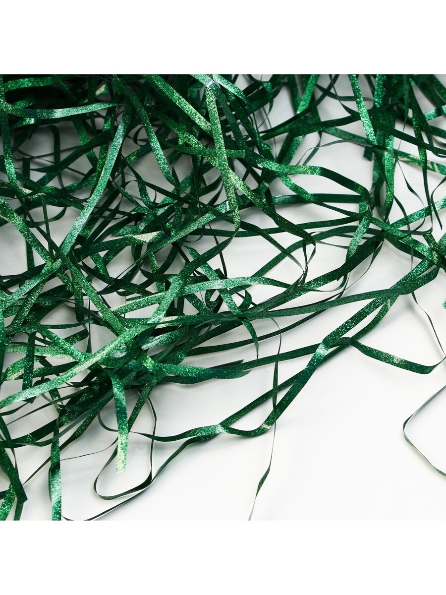 

Наполнитель для шаров и подарков, упаковка,, Зеленый