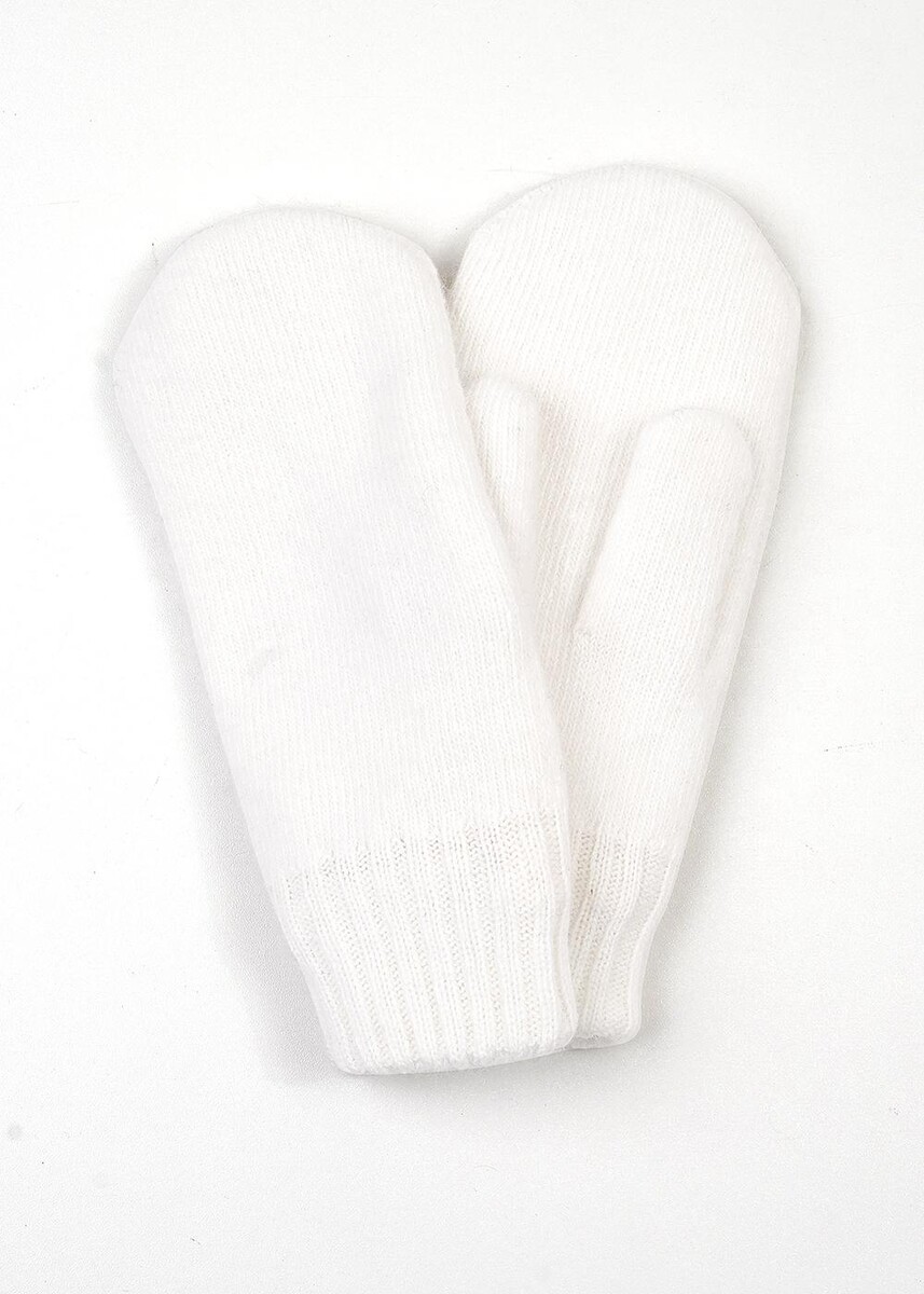 Перчатки варежки CLEVER, размер 17, цвет белый