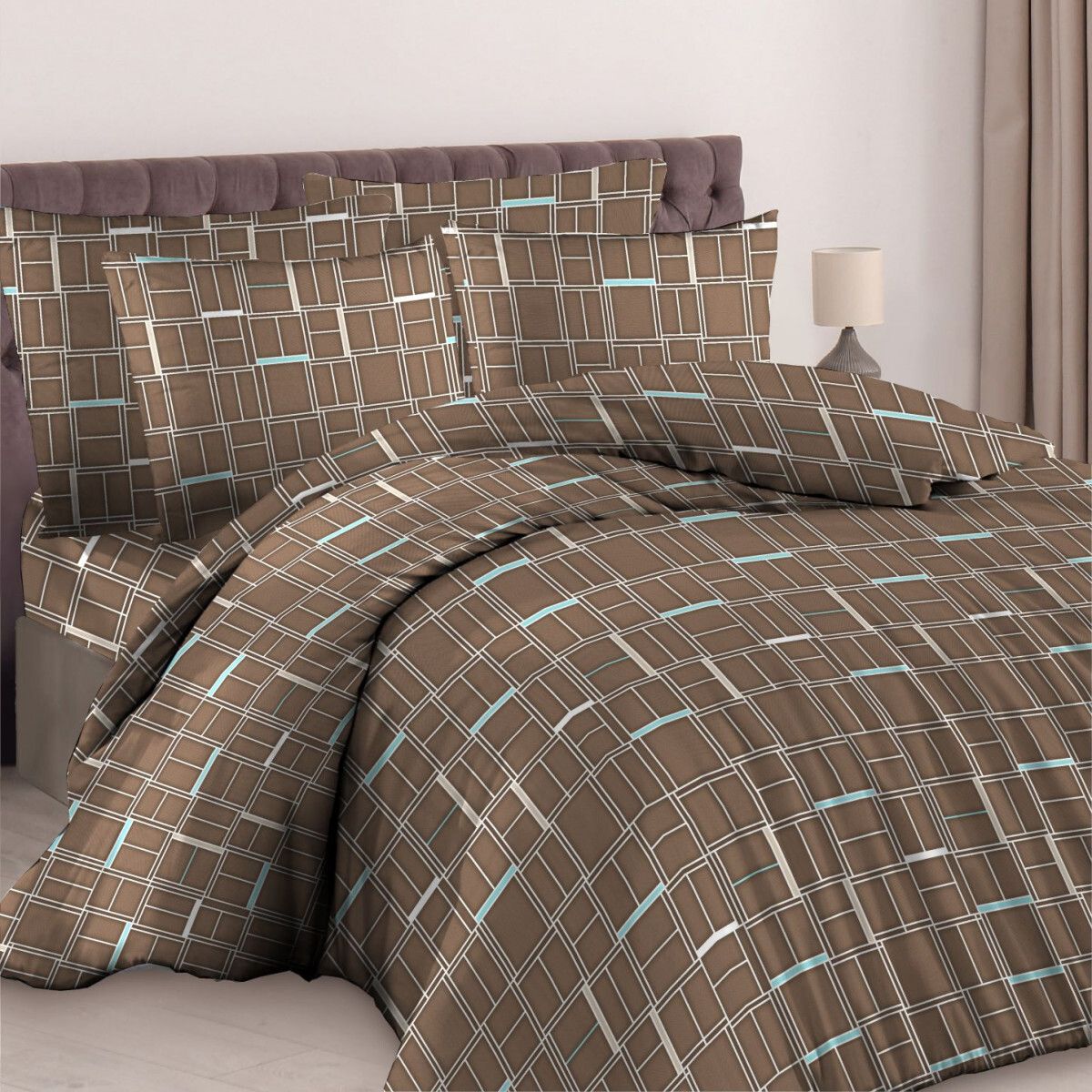 

Постельное белье 2-х сп, Коричневый