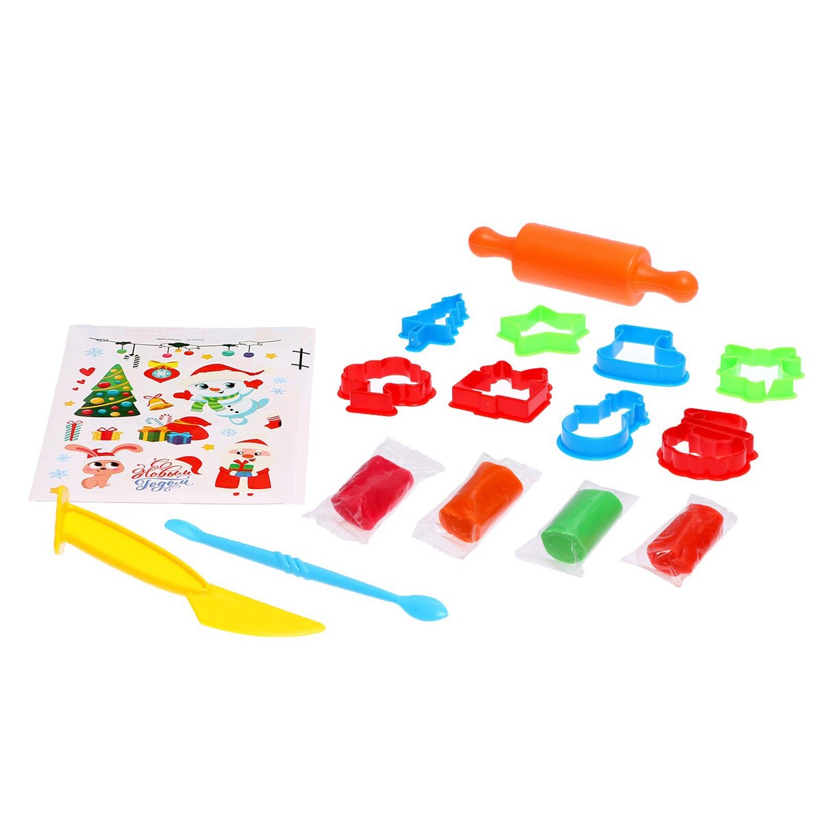 Набор для игры с пластилином набор для творчества hatber хатбер раскраска песком а5 веселый мишка