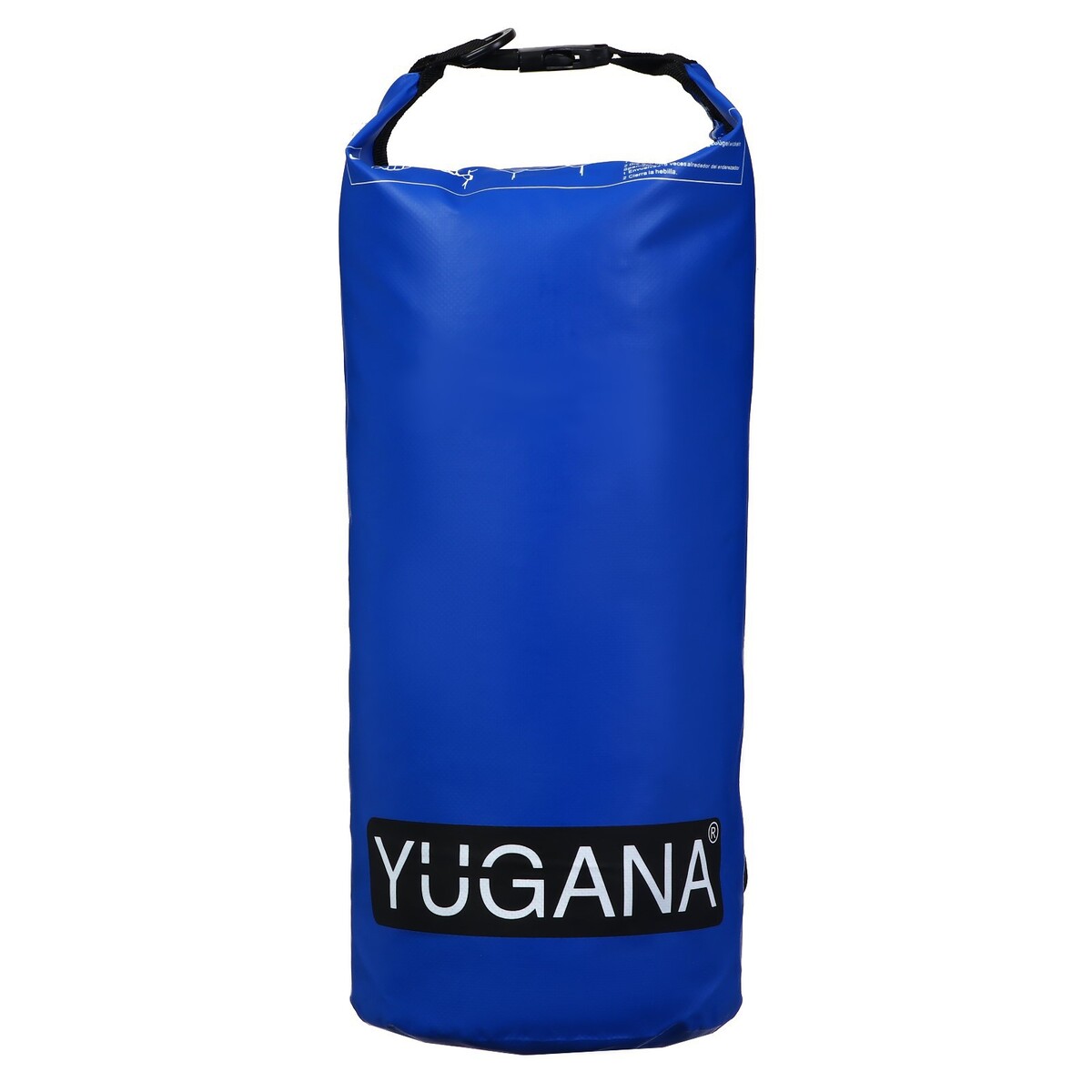 фото Гермомешок yugana, пвх, водонепроницаемый 10 литров, один ремень, синий