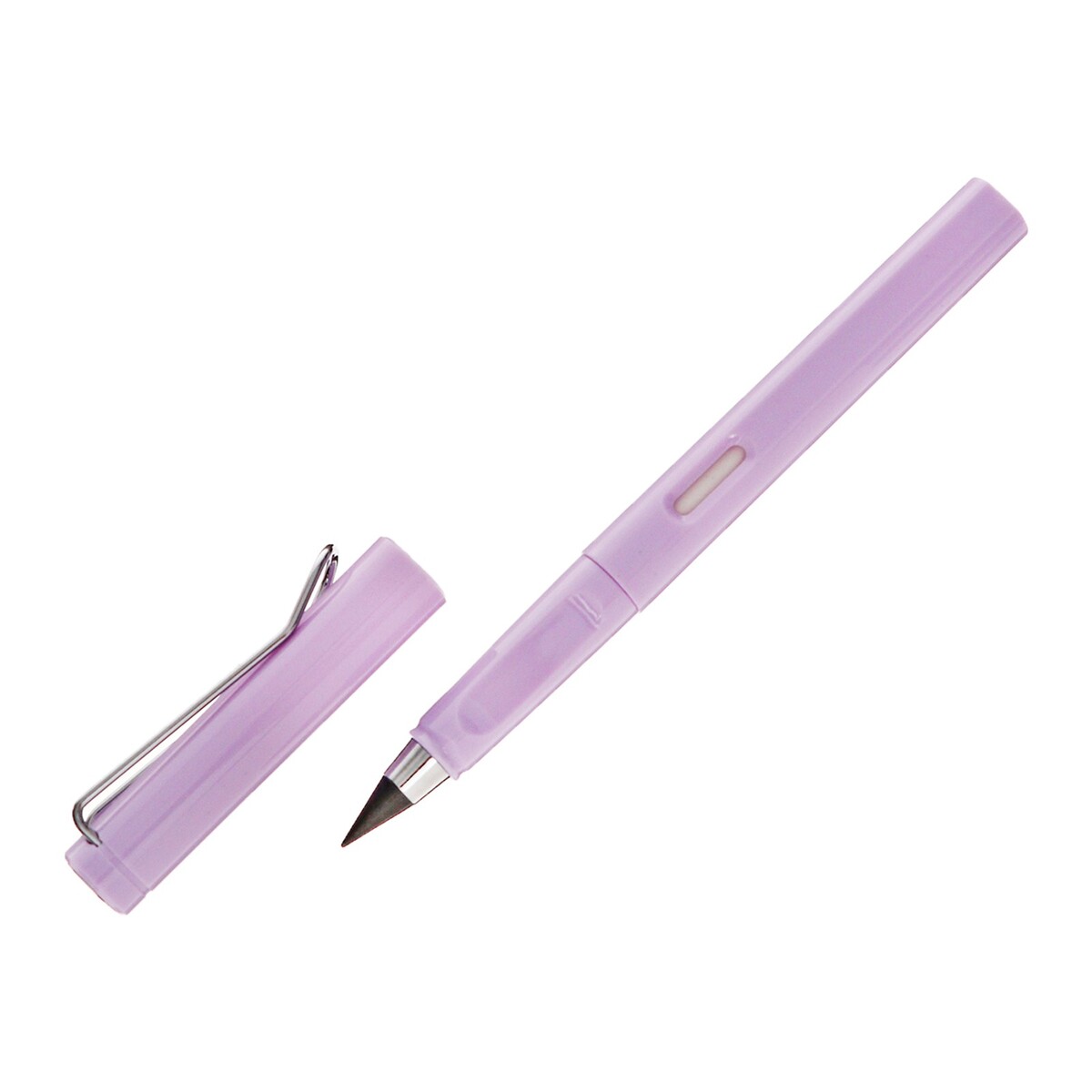 Карандаш чернографитный нв, вечный, cиреневый, calligrata карандаш мелок для волос 1 шт фиолетовый