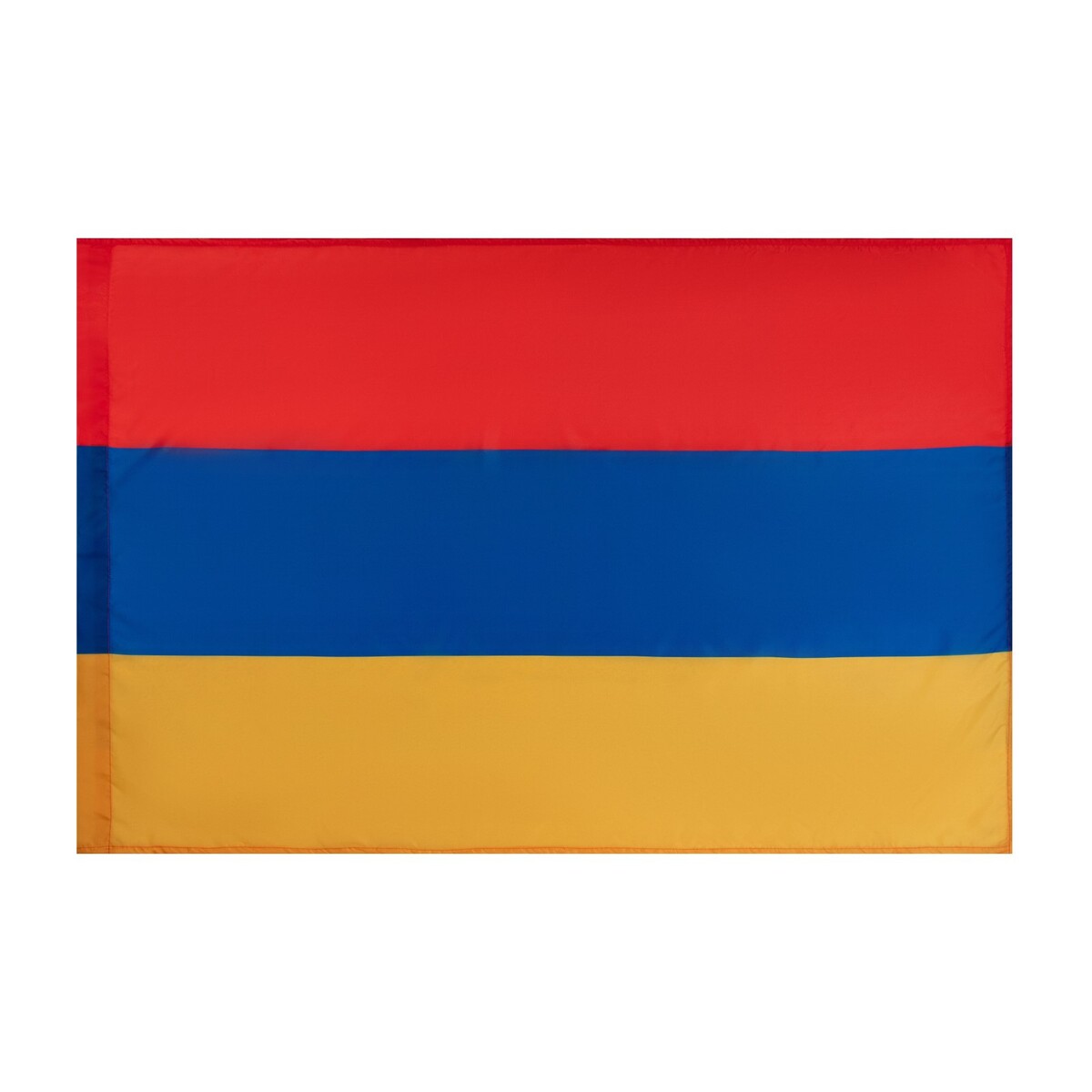 фото Флаг армения, 90 х 135 см, полиэфирный шелк, без древка take it easy