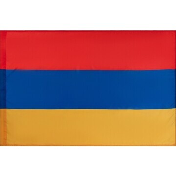 Флаг армения, 90 х 135 см, полиэфирный ш