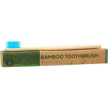 Зубная щетка бамбуковая жесткая в коробк