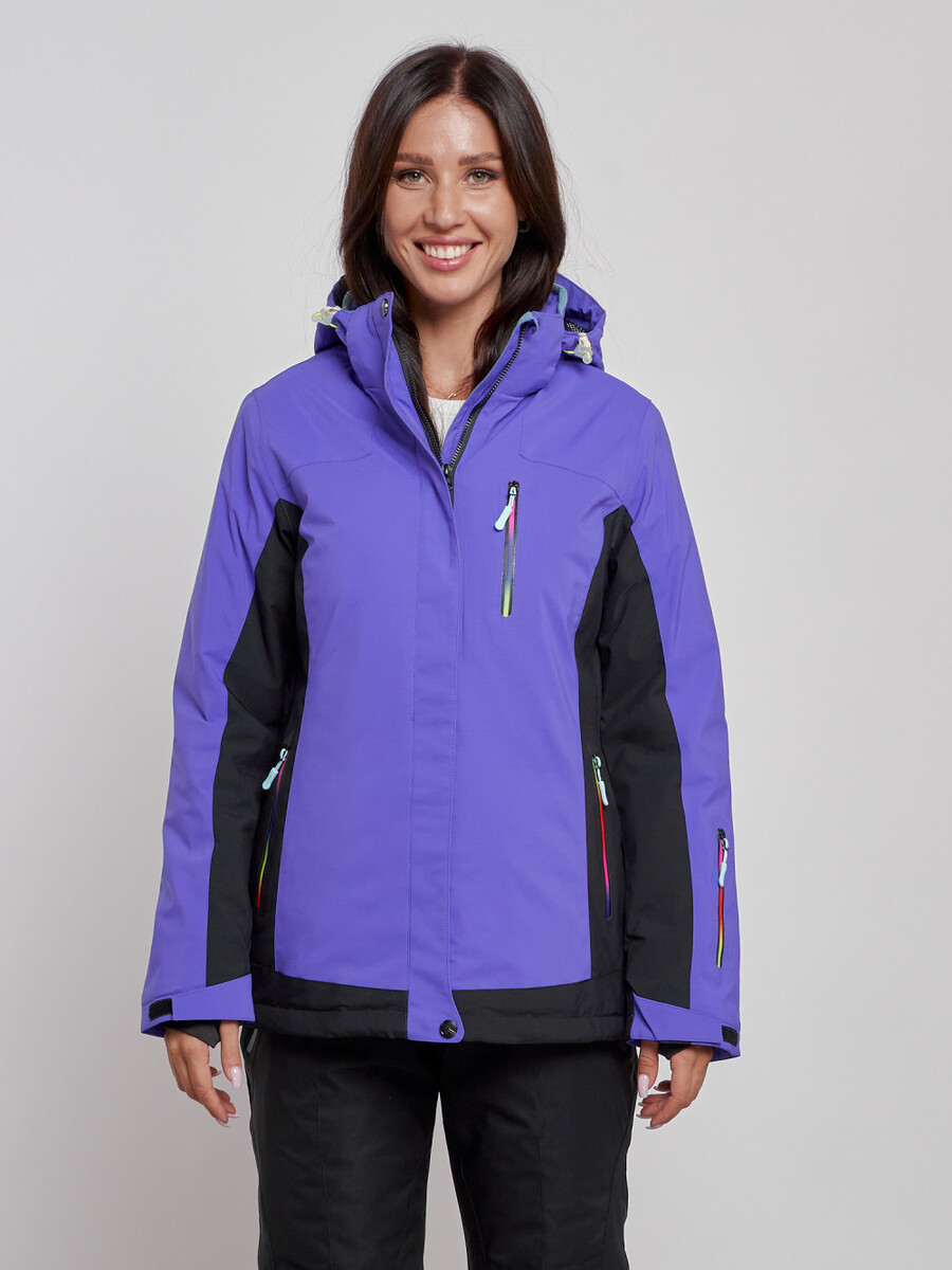 Куртка CHUNMAI, размер 42, цвет темно-фиолетовый