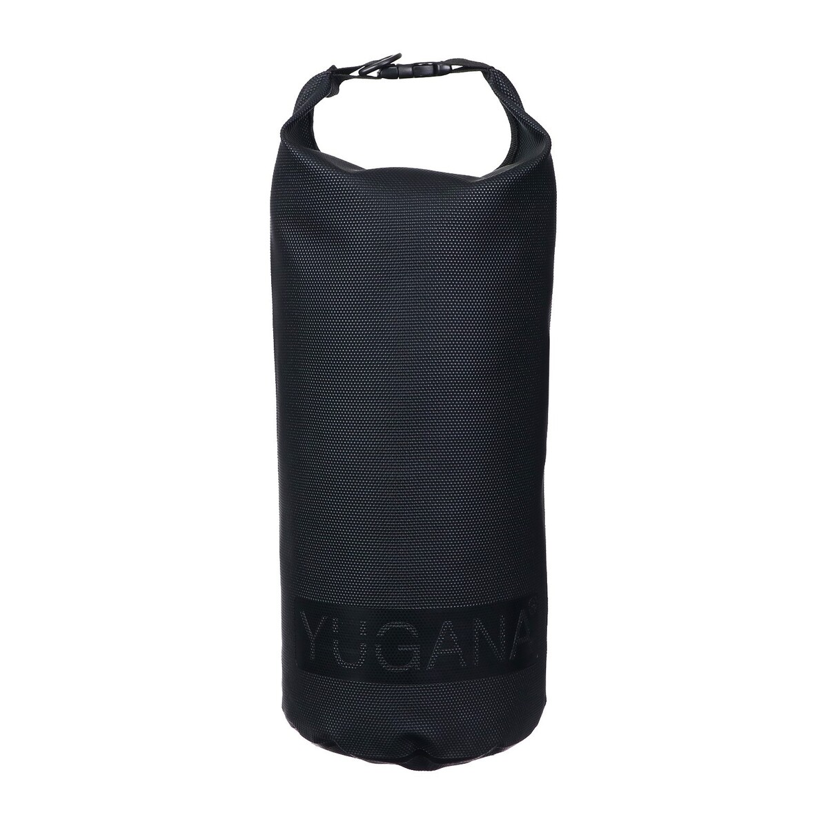 фото Гермомешок yugana, пвх, водонепроницаемый 10 литров, усиленный, один ремень, черный