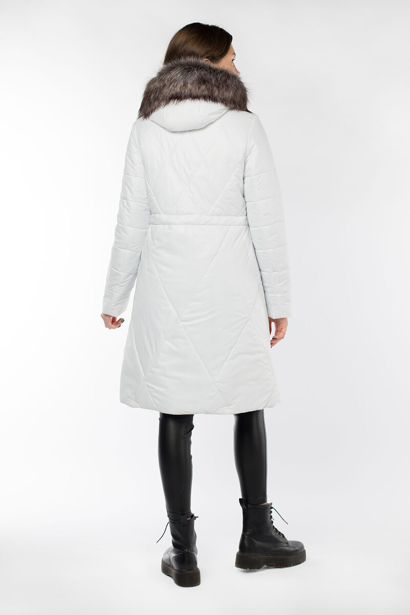 Куртка зимняя (синтепон 300) EL PODIO, размер 44, цвет белый 07181368 - фото 4